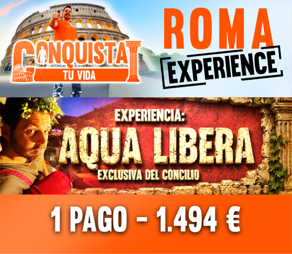 EXPERIENCIA AQUA LIBERA + ROMA